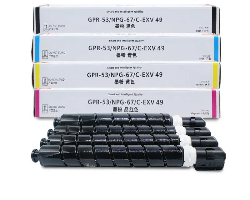 Canon C-EXV 49 (C,Y,M,K) Toner Cartridges