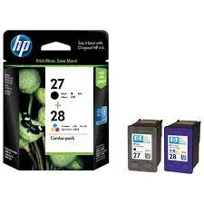 HP 28/27 Tri-color/Black Ink Cartridge